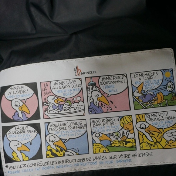 Moncler Matte Gray Goose Down Coyote Fur Size 3 L - Picture 7 of 8